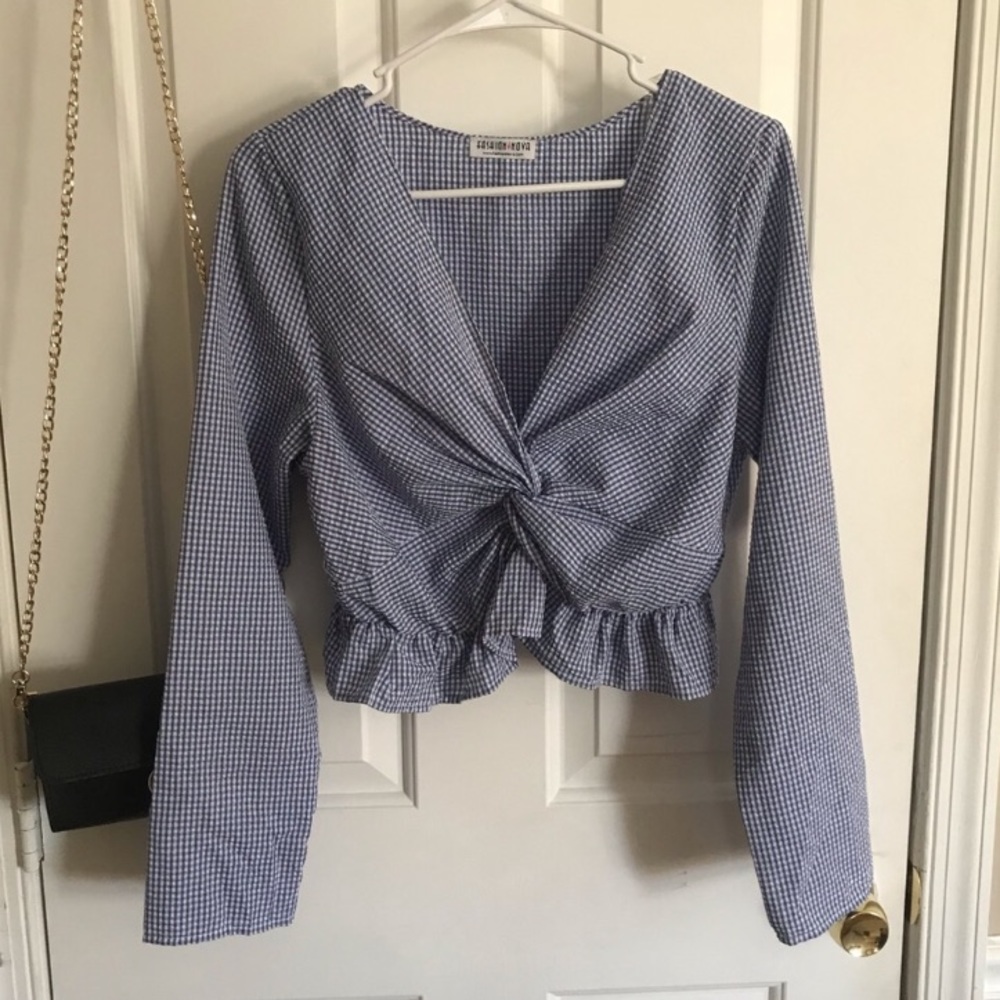 Paid crop top